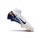 Chaussure Nike Mercurial Superfly 10 Elite FG Blanc Bleu Noir