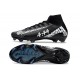 Chaussure Nike Mercurial Superfly 10 Elite FG Noir Blanc