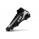 Chaussure Nike Mercurial Superfly 10 Elite FG Noir Blanc