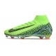 Chaussure Nike Mercurial Superfly 10 Elite FG Vert Noir