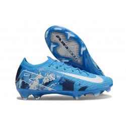Nike Zoom Mercurial Vapor 16 Elite FG Bleu Blanc