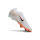 Nike Zoom Mercurial Vapor 16 Elite FG Blanc Noir Orange