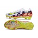 Nike Zoom Mercurial Vapor 16 Elite FG Blanc Jaune Violet Rouge