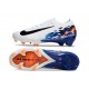 Nike Zoom Mercurial Vapor 16 Elite FG Blanc Noir Bleu