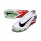 Nike Zoom Mercurial Vapor 16 Elite FG Blanc Noir Rouge