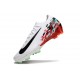 Nike Zoom Mercurial Vapor 16 Elite FG Blanc Noir Rouge