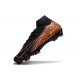 Chaussure Nike Mercurial Superfly 10 Elite FG Noir Orange Jaune
