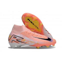 Chaussure Nike Mercurial Superfly 10 Elite FG Orange Noir