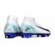 Chaussure Nike Mercurial Superfly 10 Elite FG Blanc Noir Bleu