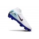 Chaussure Nike Mercurial Superfly 10 Elite FG Blanc Noir Bleu