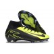 Chaussure Nike Mercurial Superfly 10 Elite FG Noir Volt
