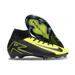 Chaussure Nike Mercurial Superfly 10 Elite FG Noir Volt