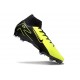Chaussure Nike Mercurial Superfly 10 Elite FG Noir Volt