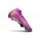 Nike Air Zoom Mercurial Superfly X Elite FG Violet Jaune