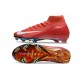 Nike Air Zoom Mercurial Superfly X Elite FG Rouge Blanc