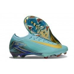 Nike Zoom Mercurial Vapor 16 Elite FG Bleu Or