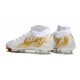Crampons Nike Phantom Luna 2 Elite FG Blanc Or