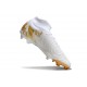 Crampons Nike Phantom Luna 2 Elite FG Blanc Or