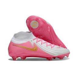 Crampons Nike Phantom Luna 2 Elite FG Blanc Rose