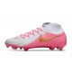 Crampons Nike Phantom Luna 2 Elite FG Blanc Rose