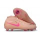 Crampons Nike Phantom Luna 2 Elite FG Teinte Cramois Rose Explosif