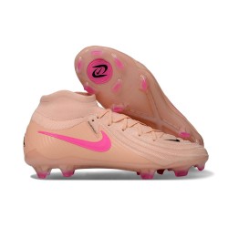 Crampons Nike Phantom Luna 2 Elite FG Teinte Cramois Rose Explosif