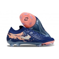 Nike Phantom Luna II Elite L FG Nouvelles X Haaland Bleu Vide Chrome