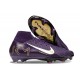 Nike Air Zoom Mercurial Superfly X Elite FG X MBAPPÉ Violet Grandiose Ivoire Pâle