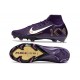 Nike Air Zoom Mercurial Superfly X Elite FG X MBAPPÉ Violet Grandiose Ivoire Pâle