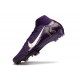 Nike Air Zoom Mercurial Superfly X Elite FG X MBAPPÉ Violet Grandiose Ivoire Pâle