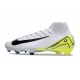 Nike Air Zoom Mercurial Superfly X Elite FG Blanc Noir Jaune