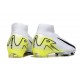 Nike Air Zoom Mercurial Superfly X Elite FG Blanc Noir Jaune
