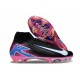 Nike Air Zoom Mercurial Superfly X Elite FG Noir Blanc Bleu