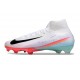 Nike Air Zoom Mercurial Superfly X Elite FG Blanc Noir Orange
