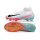 Nike Air Zoom Mercurial Superfly X Elite FG Blanc Noir Orange