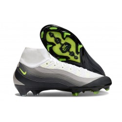 Nike Air Zoom Mercurial Superfly X Elite FG AM95 SE Noir Jaune Néon Anthracite Graphite Cl