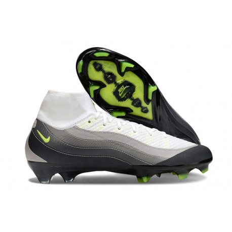 Nike Air Zoom Mercurial Superfly X Elite FG AM95 SE Noir Jaune Néon Anthracite Graphite Cl