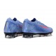 Chaussure Nouvel Nike Mercurial Vapor XVI Elite FG Bleu