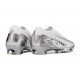 Chaussure Nouvel Nike Mercurial Vapor XVI Elite FG Blanc Argent