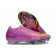 Chaussure Nouvel Nike Mercurial Vapor XVI Elite FG Violet Jaune