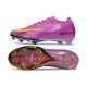 Chaussure Nouvel Nike Mercurial Vapor XVI Elite FG Violet Jaune