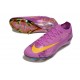 Chaussure Nouvel Nike Mercurial Vapor XVI Elite FG Violet Jaune