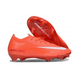 Chaussure Nouvel Nike Mercurial Vapor XVI Elite FG Rouge Blanc