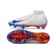 Nike Mercurial Superfly 10 Elite FG Blanc Rouge Bleu