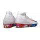 Nike Mercurial Superfly 10 Elite FG Blanc Rouge Bleu