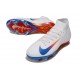 Nike Mercurial Superfly 10 Elite FG Blanc Rouge Bleu