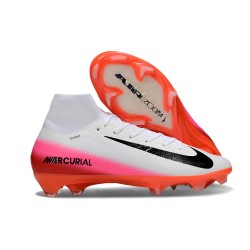 Botas Nike Mercurial Superfly 10 Elite FG Blanc Noir Rouge