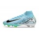 Nike Mercurial Superfly 10 Elite FG Bleu Jaune