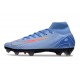 Botas Nike Mercurial Superfly 10 Elite FG Bleu Rouge