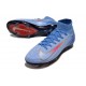 Botas Nike Mercurial Superfly 10 Elite FG Bleu Rouge